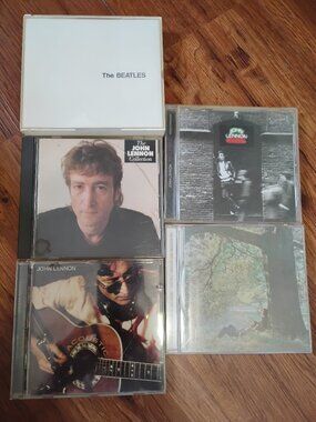 Vintage The Beatles John Lennon CDs Lot Bundle